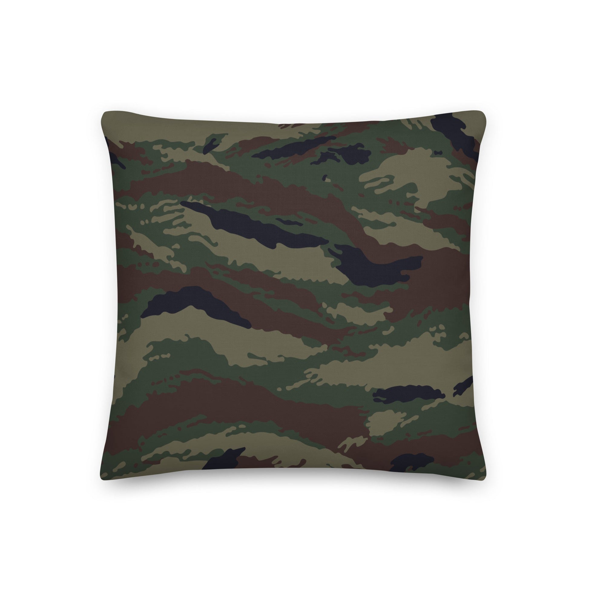 Kamysh Woodland Camo 18" Throw Pillow _ Concealing Coloration