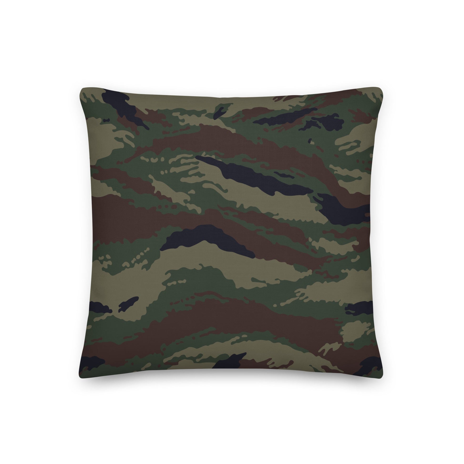 Kamysh Woodland Camo 18" Throw Pillow _ Concealing Coloration