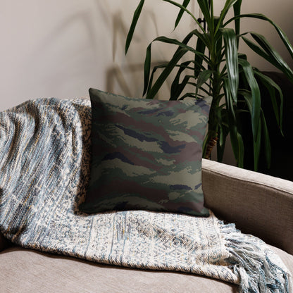 Kamysh Woodland Camo 18" Throw Pillow _ Concealing Coloration