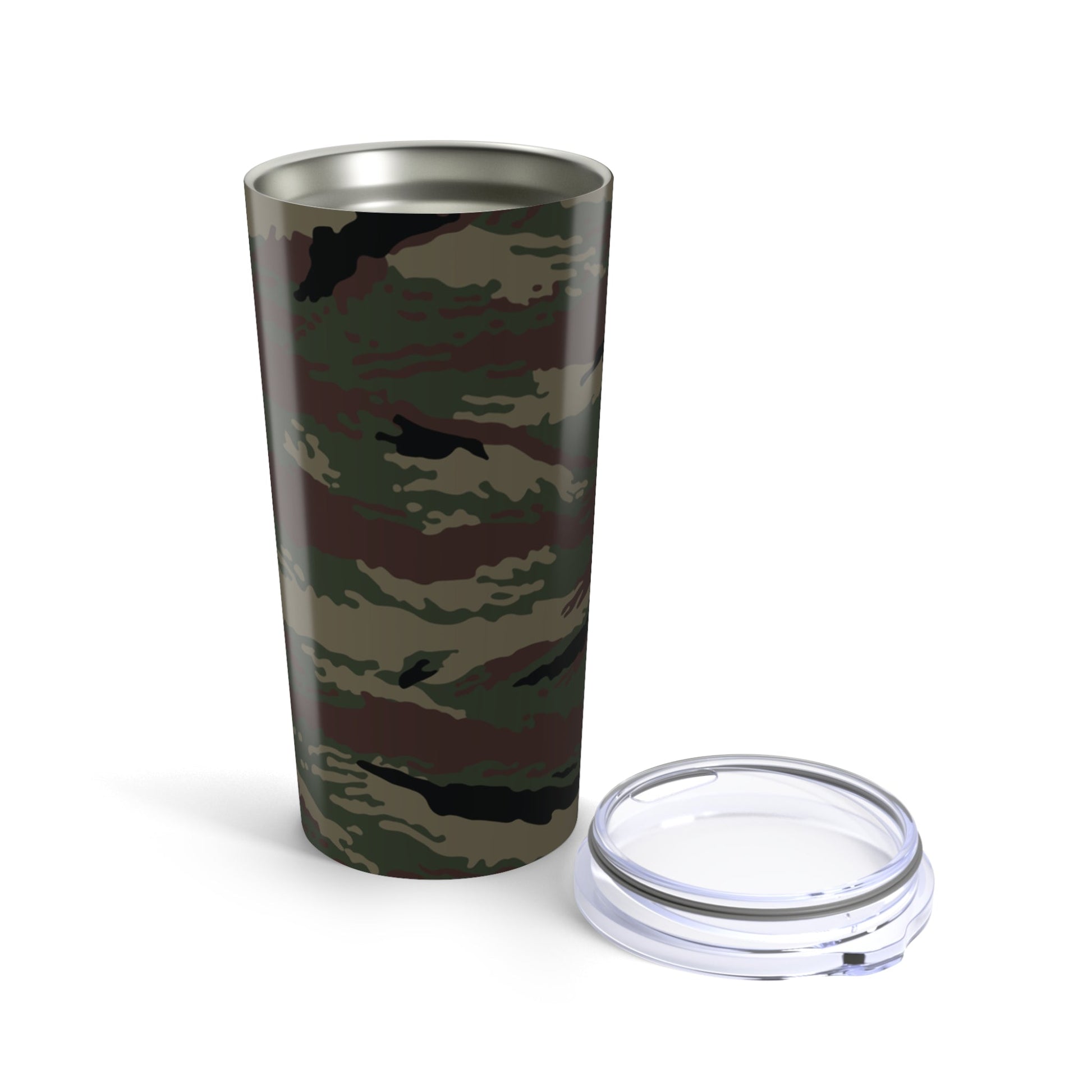 Kamysh Woodland Camo 20oz Tumbler _ Concealing Coloration
