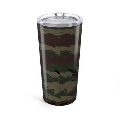 Kamysh Woodland Camo 20oz Tumbler _ Concealing Coloration