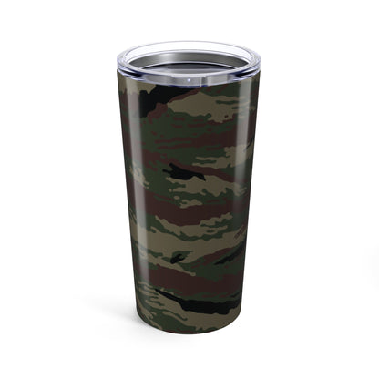 Kamysh Woodland Camo 20oz Tumbler _ Concealing Coloration