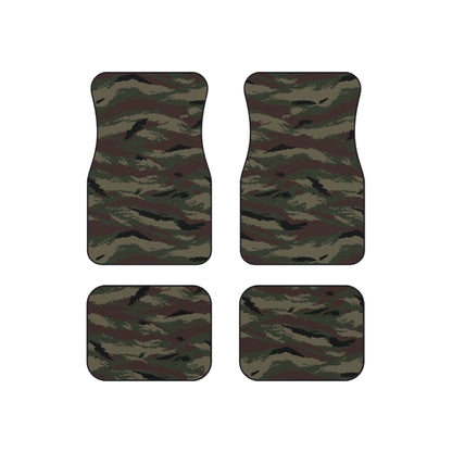 Kamysh Woodland Camo All-Weather Car Mats (Set of 4) _ Concealing Coloration