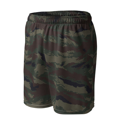 Kamysh Woodland Camo Basketball Shorts _ Concealing Coloration