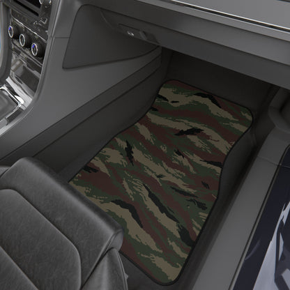 Kamysh Woodland Camo Front Seat Car Mats (Set of 2) _ Concealing Coloration