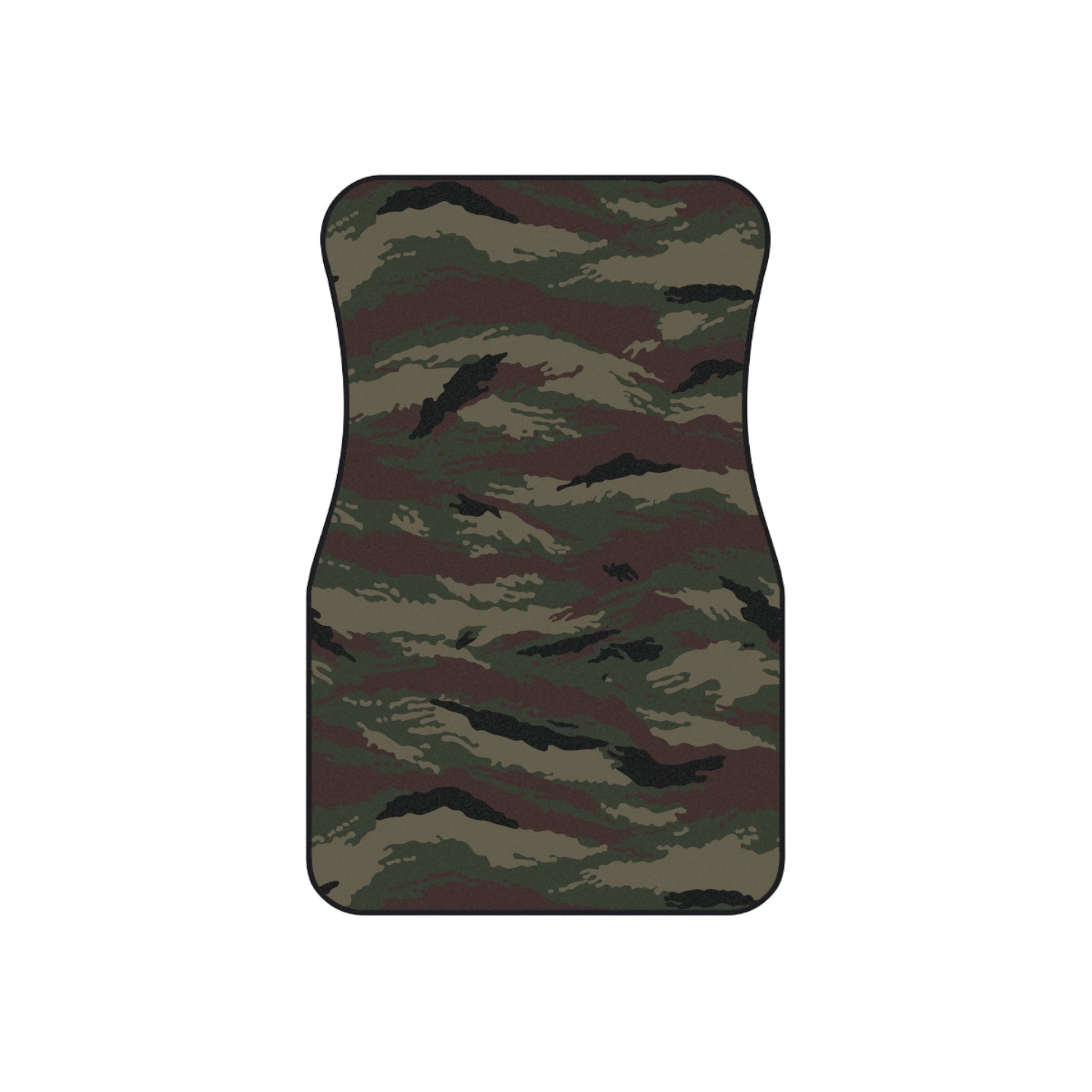 Kamysh Woodland Camo Front Seat Car Mats (Set of 2) _ Concealing Coloration