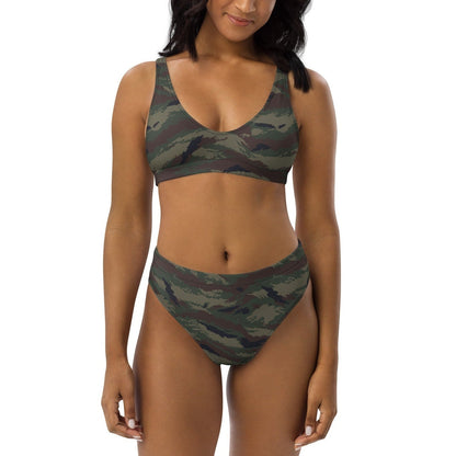 Kamysh Woodland Camo High-Waisted Bikini Set