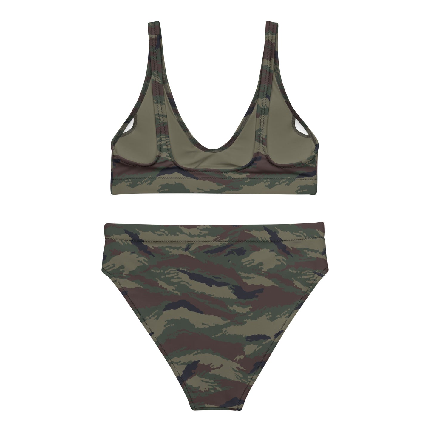 Kamysh Woodland Camo High-Waisted Bikini Set