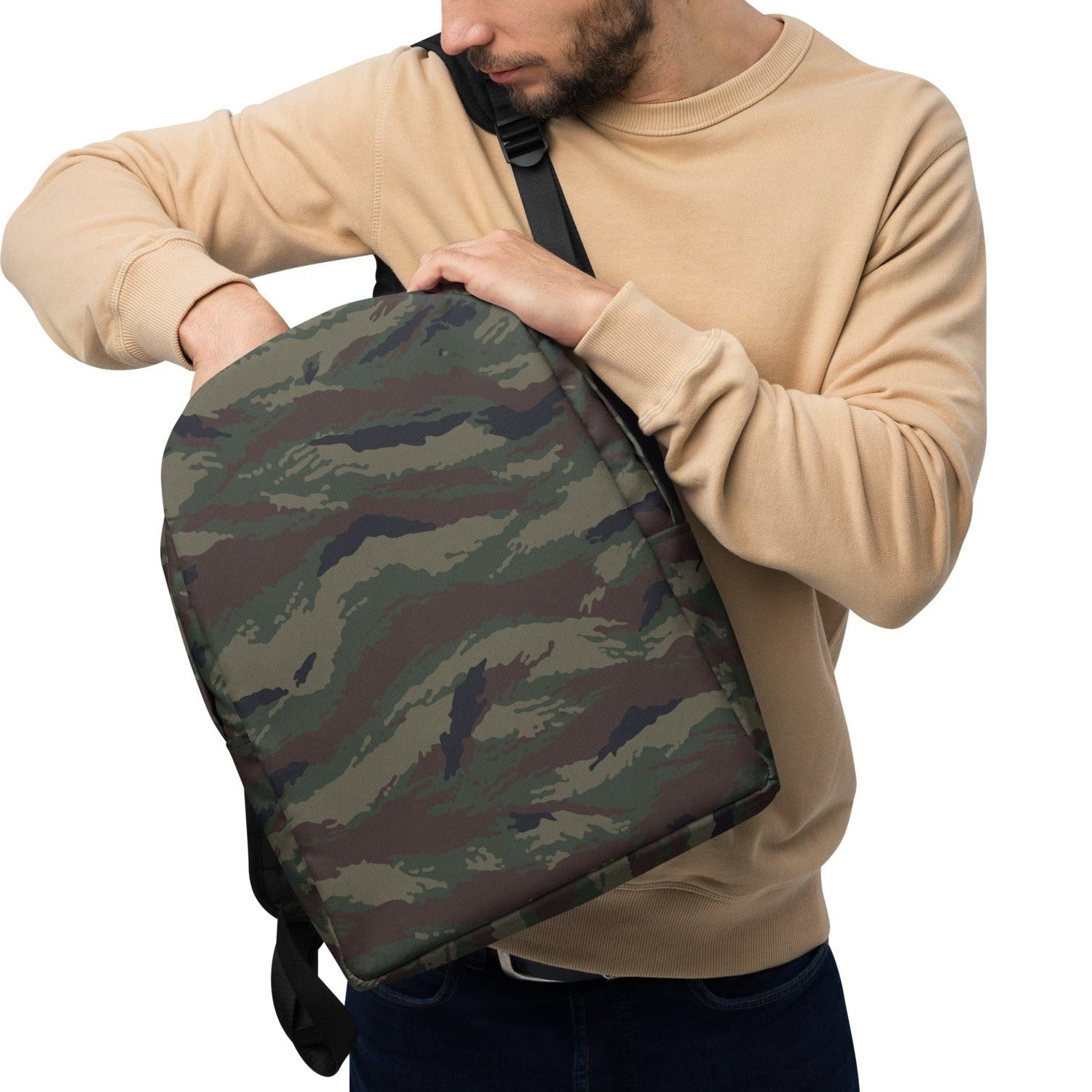Kamysh Woodland Camo Laptop Backpack - Concealing Coloration