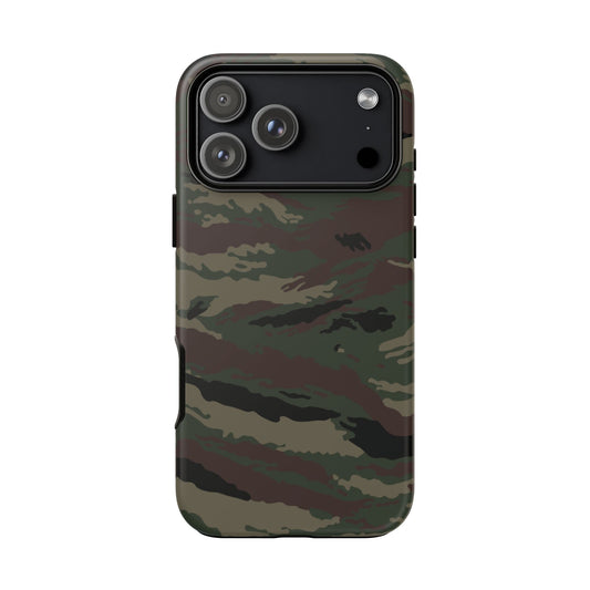 Kamysh Woodland Camo MagSafe iPhone 17 Pro Max Field Case front view