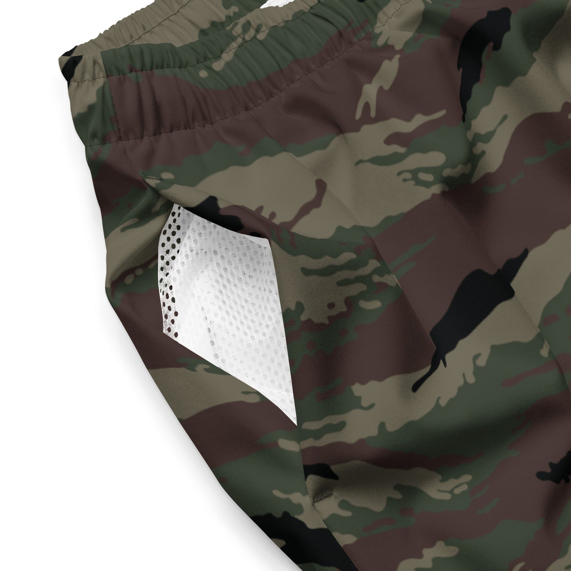 Kamysh Woodland Camo Swim Trunks - Concealing Coloration