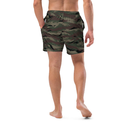 Kamysh Woodland Camo Swim Trunks - Concealing Coloration