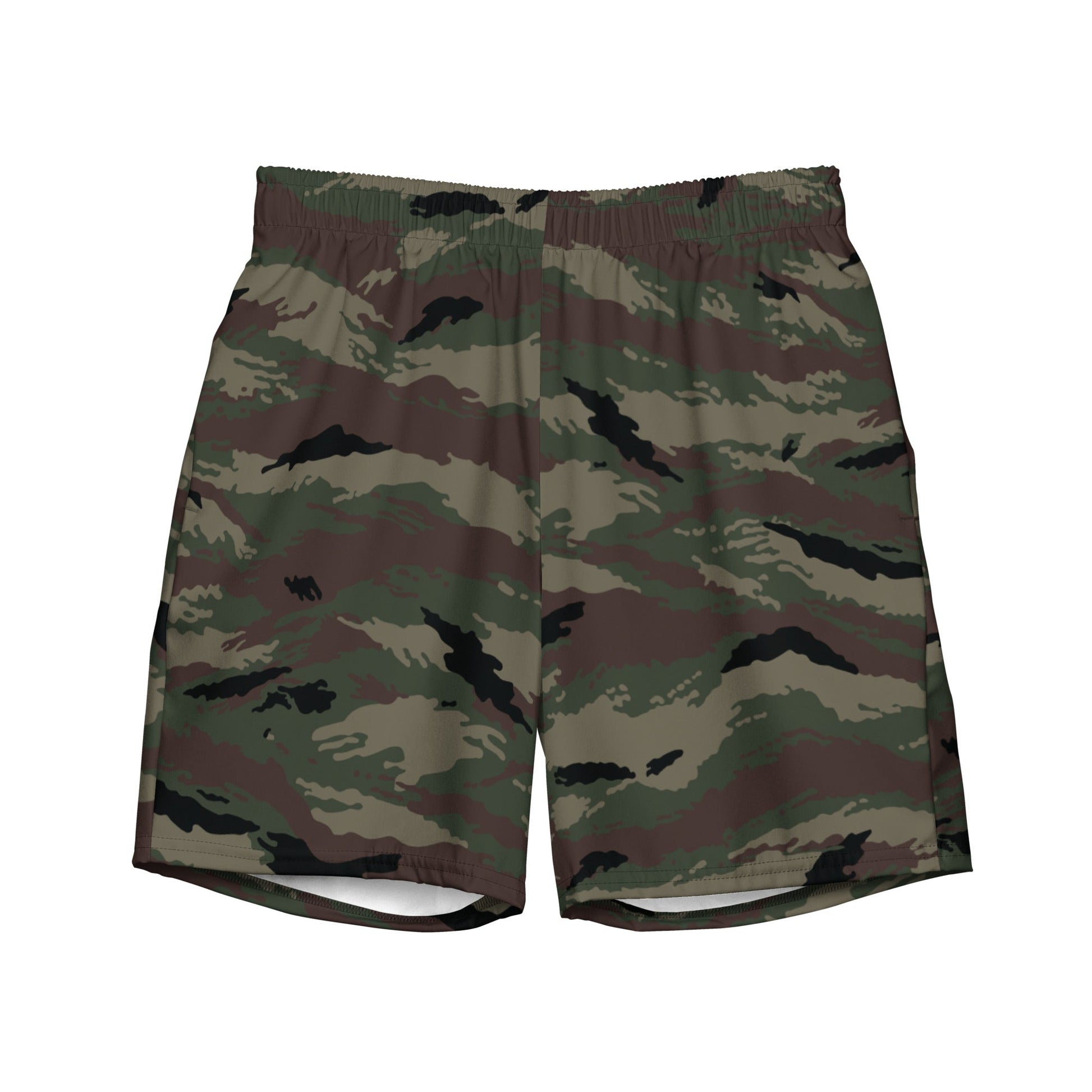 Kamysh Woodland Camo Swim Trunks - Concealing Coloration