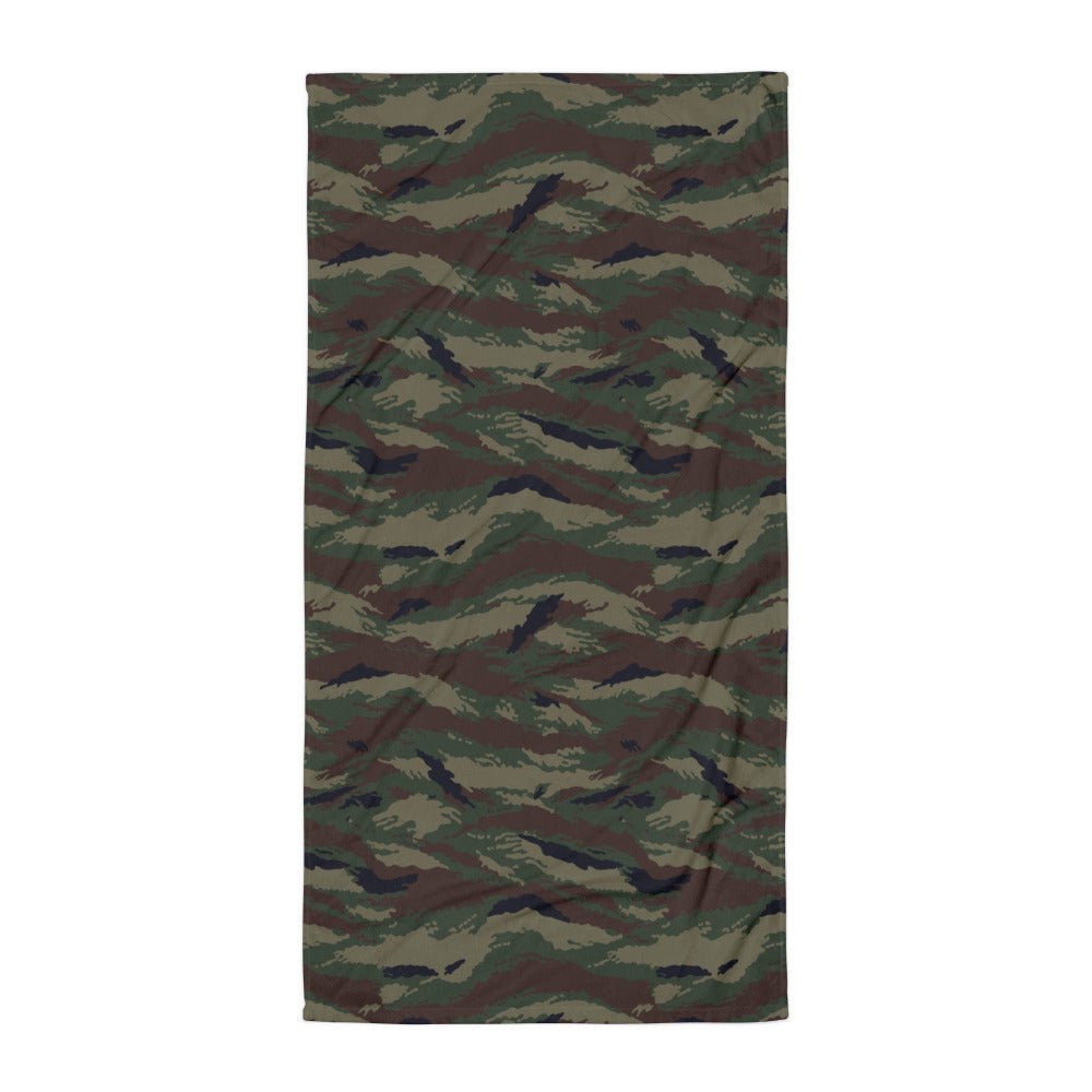 Kamysh Woodland Camo Towel _ Concealing Coloration