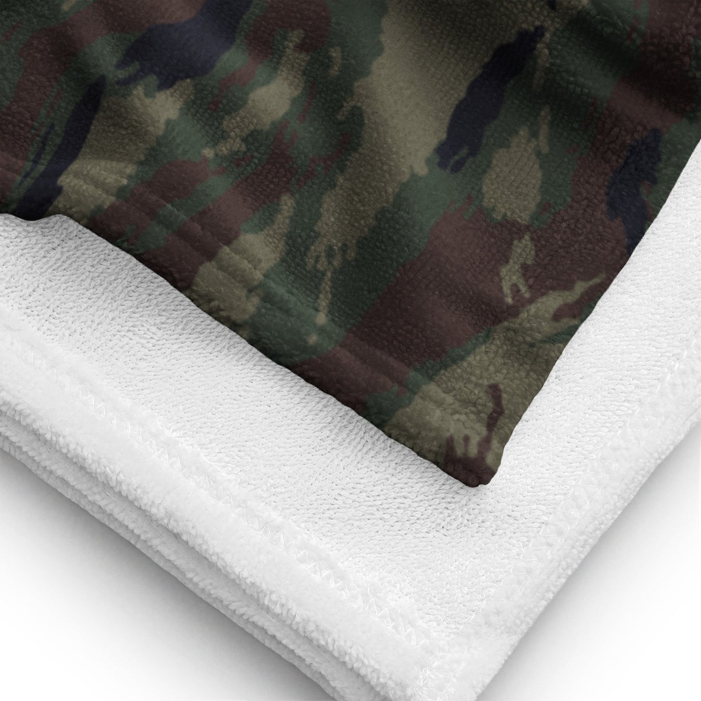 Kamysh Woodland Camo Towel _ Concealing Coloration