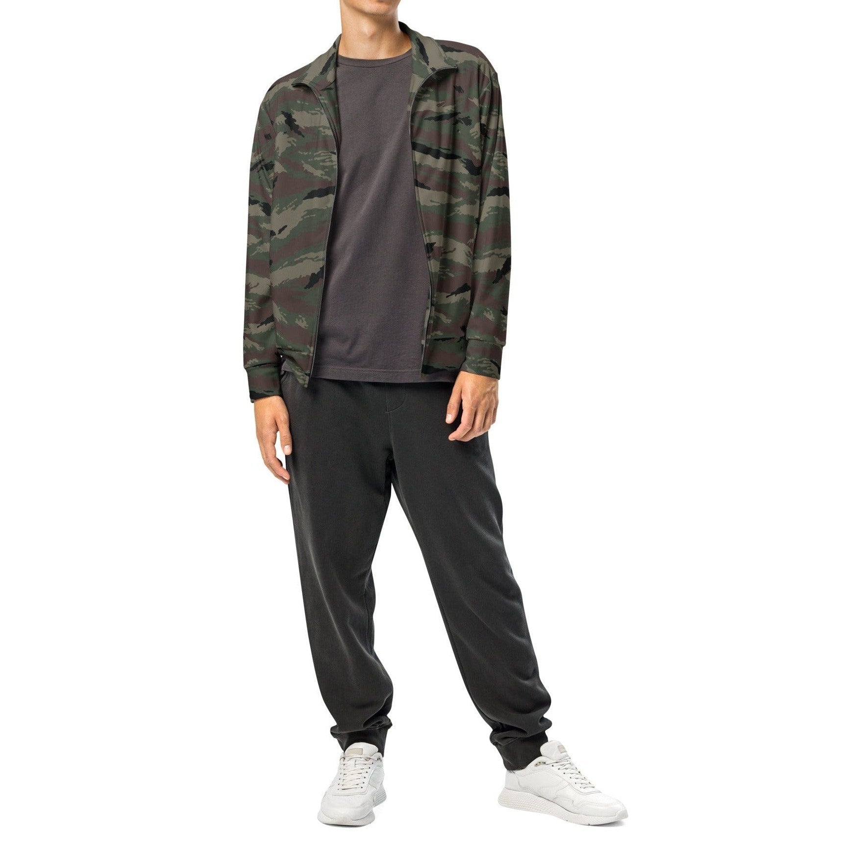 Kamysh Woodland Camo Track Jacket - Concealing Coloration