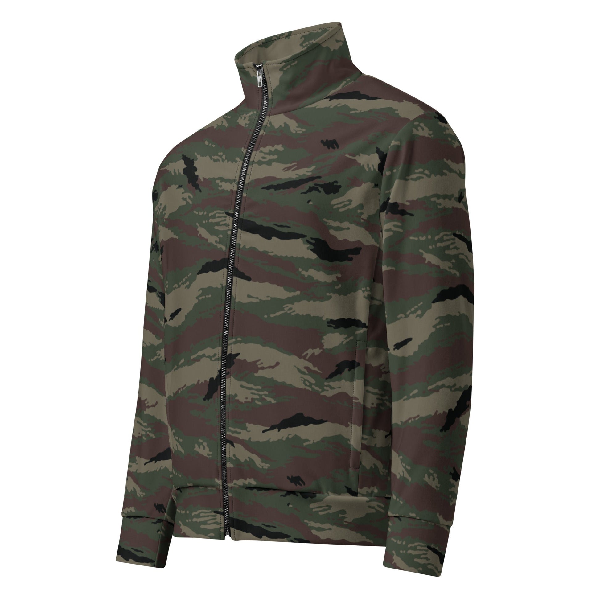 Kamysh Woodland Camo Track Jacket - Concealing Coloration