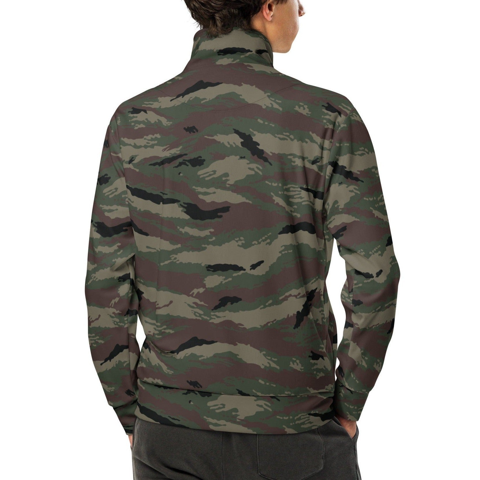 Kamysh Woodland Camo Track Jacket - Concealing Coloration