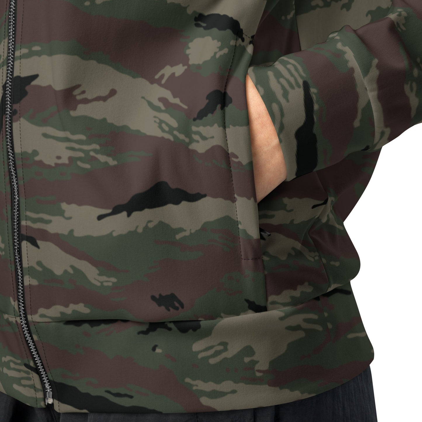 Kamysh Woodland Camo Track Jacket - Concealing Coloration