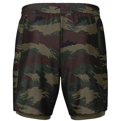 Kamysh Woodland Camo Lined Shorts 7"