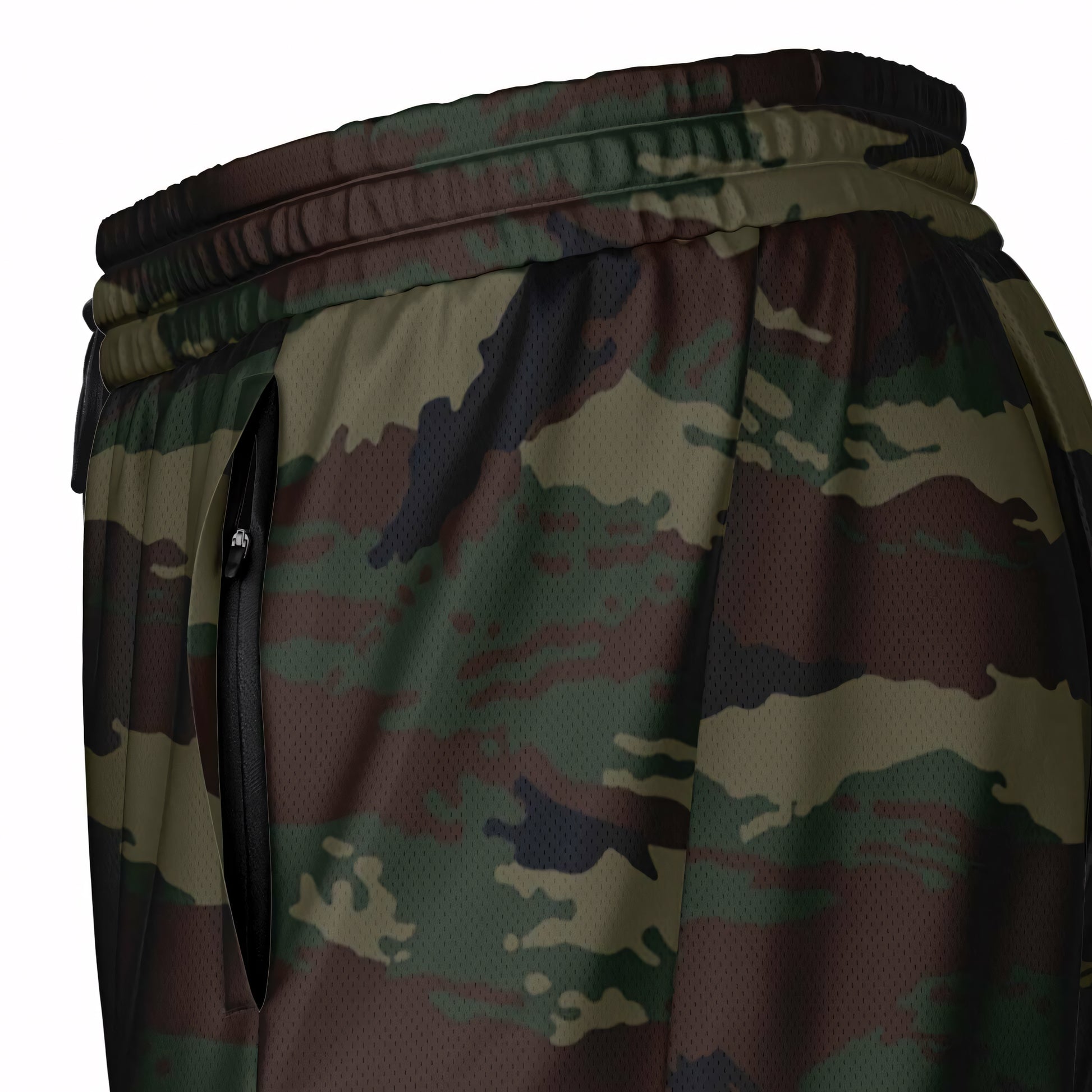 Kamysh Woodland Camo Lined Shorts 7"