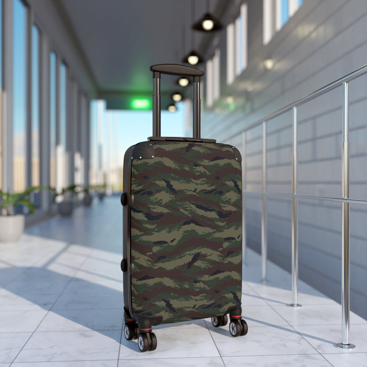 Kamysh Camo Carry-On Roller Suitcase