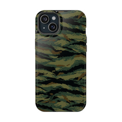 Kamysh Woodland Tigr Camo Magsafe iPhone 15 Pro Max Tough Case