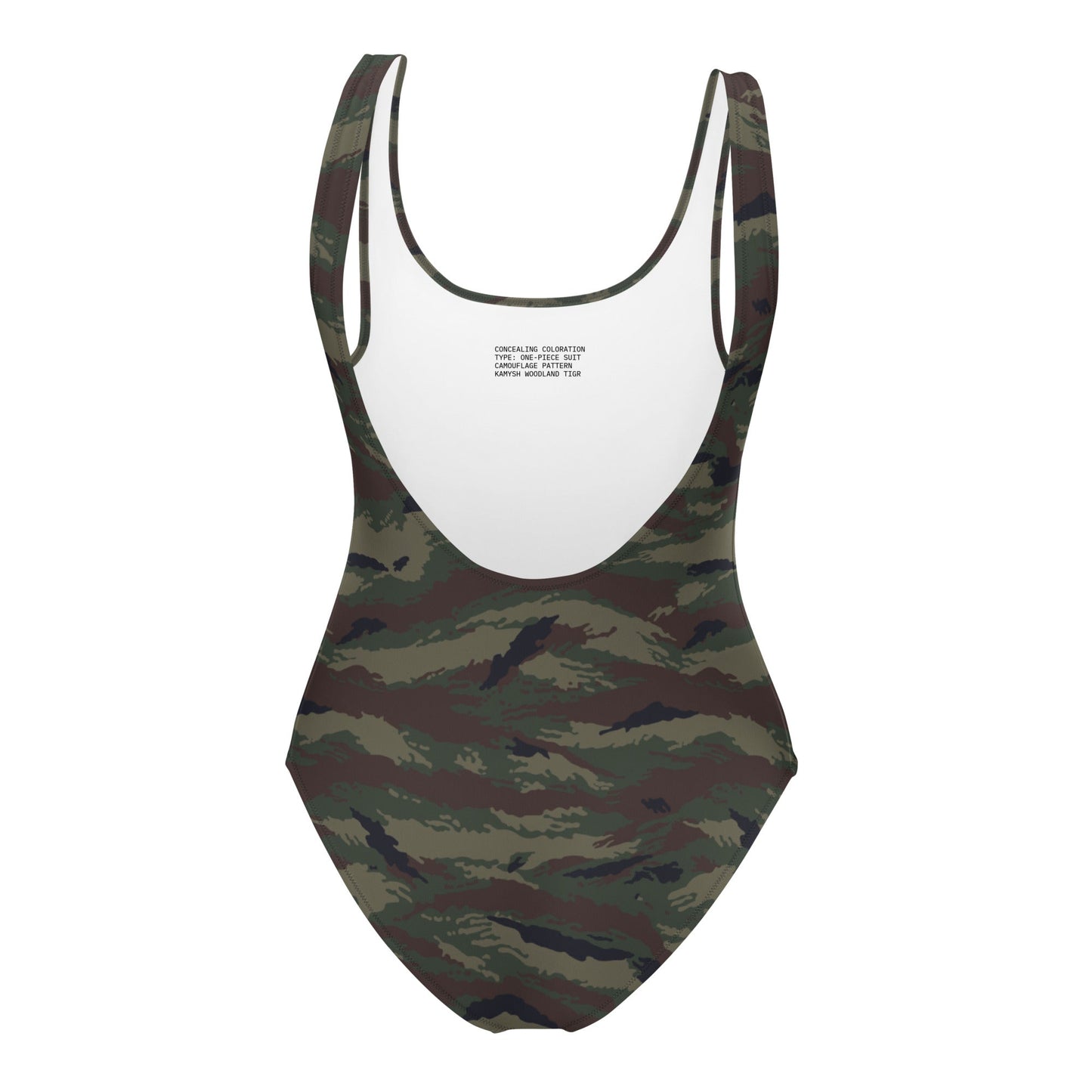 Kamysh Woodland Camo One-Piece Swimsuit