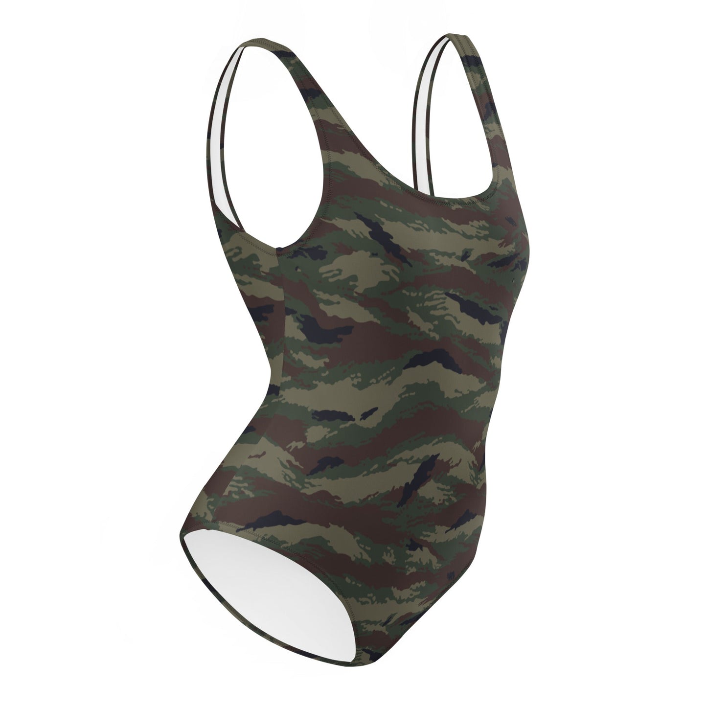 Kamysh Woodland Camo One-Piece Swimsuit