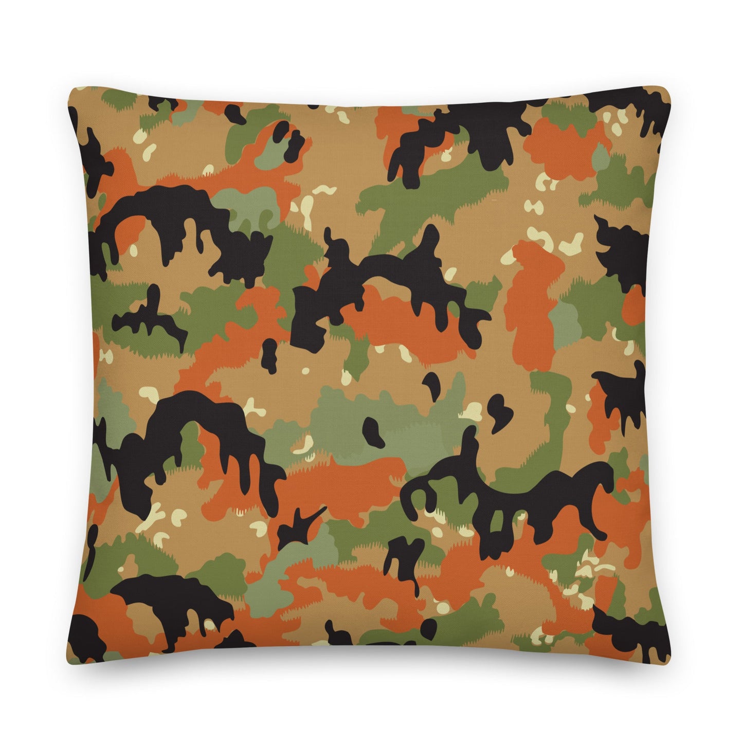 Leibermuster Camo 22" Throw Pillow