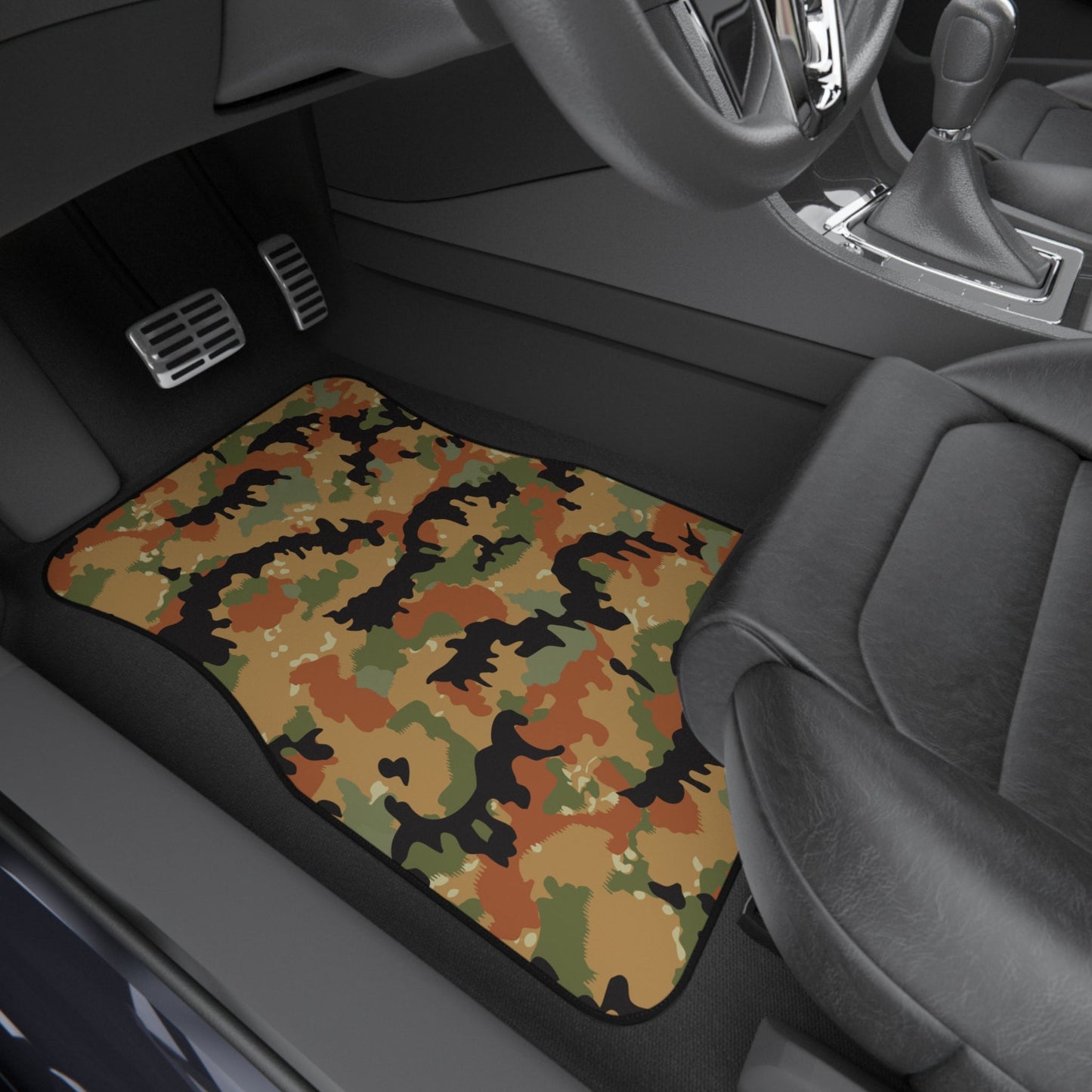 Leibermuster Camo All-Weather Car Mats (Set of 4) _ Concealing Coloration
