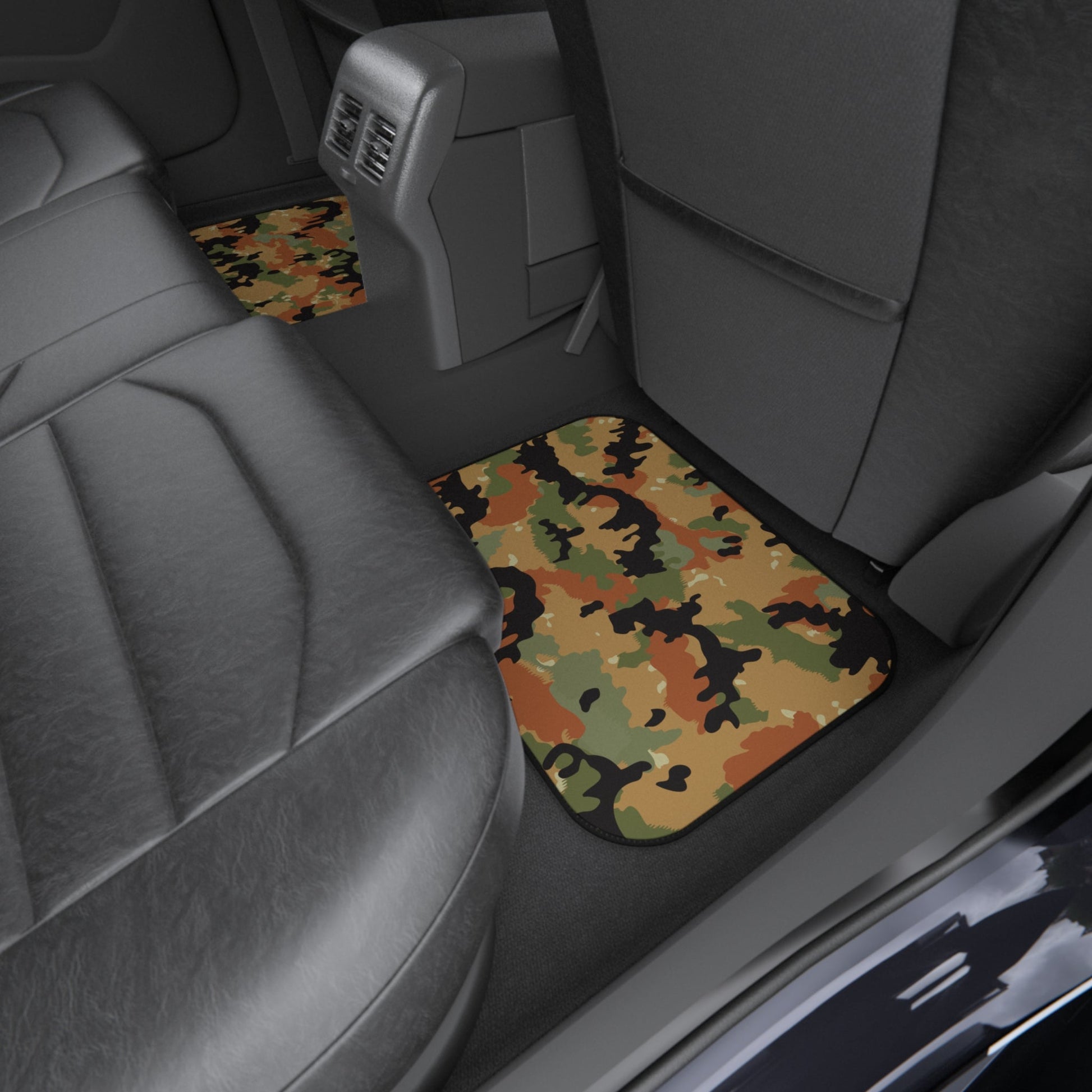 Leibermuster Camo All-Weather Car Mats (Set of 4) _ Concealing Coloration