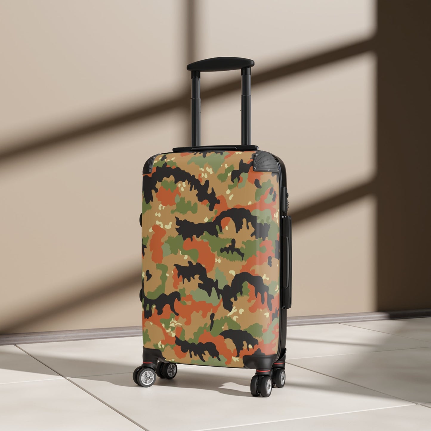 Leibermuster Camo Carry-On Roller Suitcase