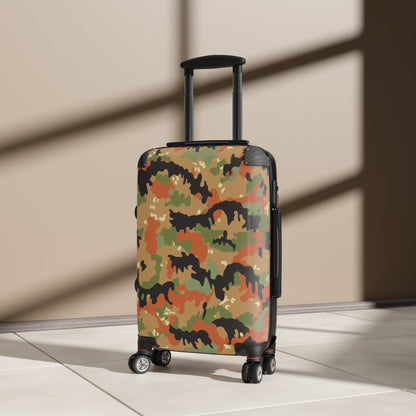 Leibermuster Camo Carry-On Roller Suitcase