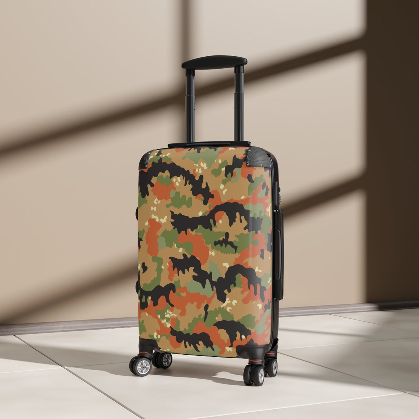 Leibermuster Camo Carry-On Roller Suitcase _ Concealing Coloration