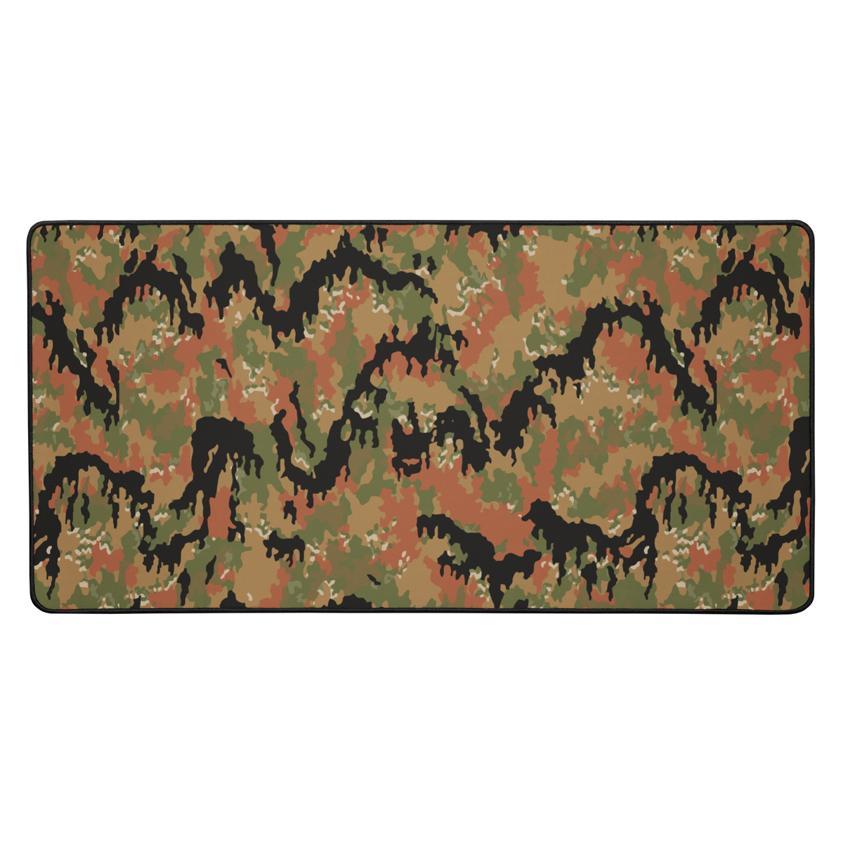 Leibermuster Camo Desk Mat, front view.