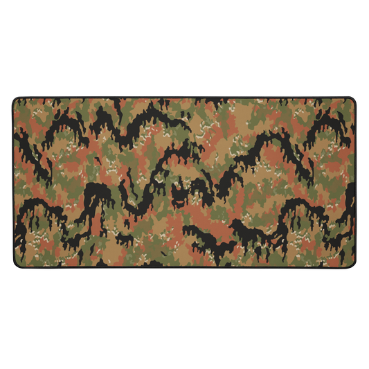 Leibermuster Camo Desk Mat, front view.