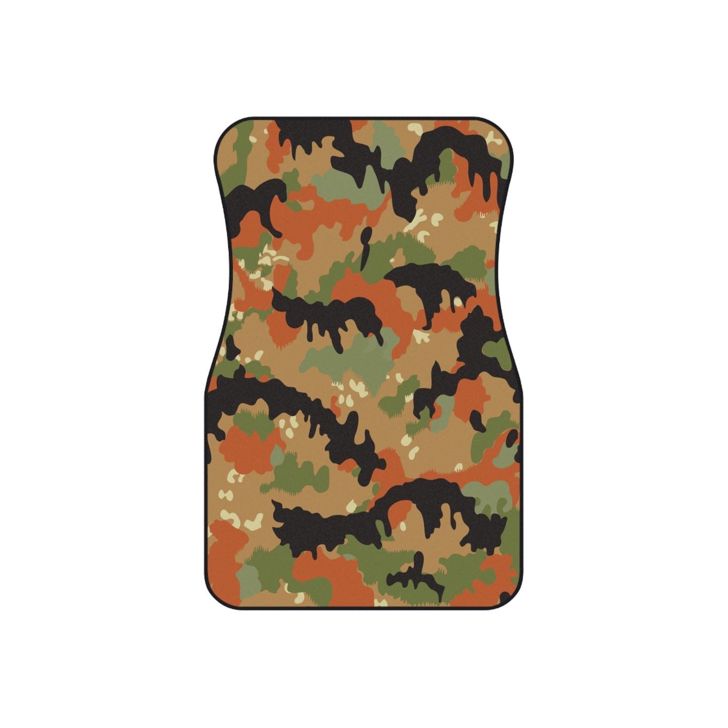 Leibermuster Camo Front Seat Car Mats (Set of 2) _ Concealing Coloration