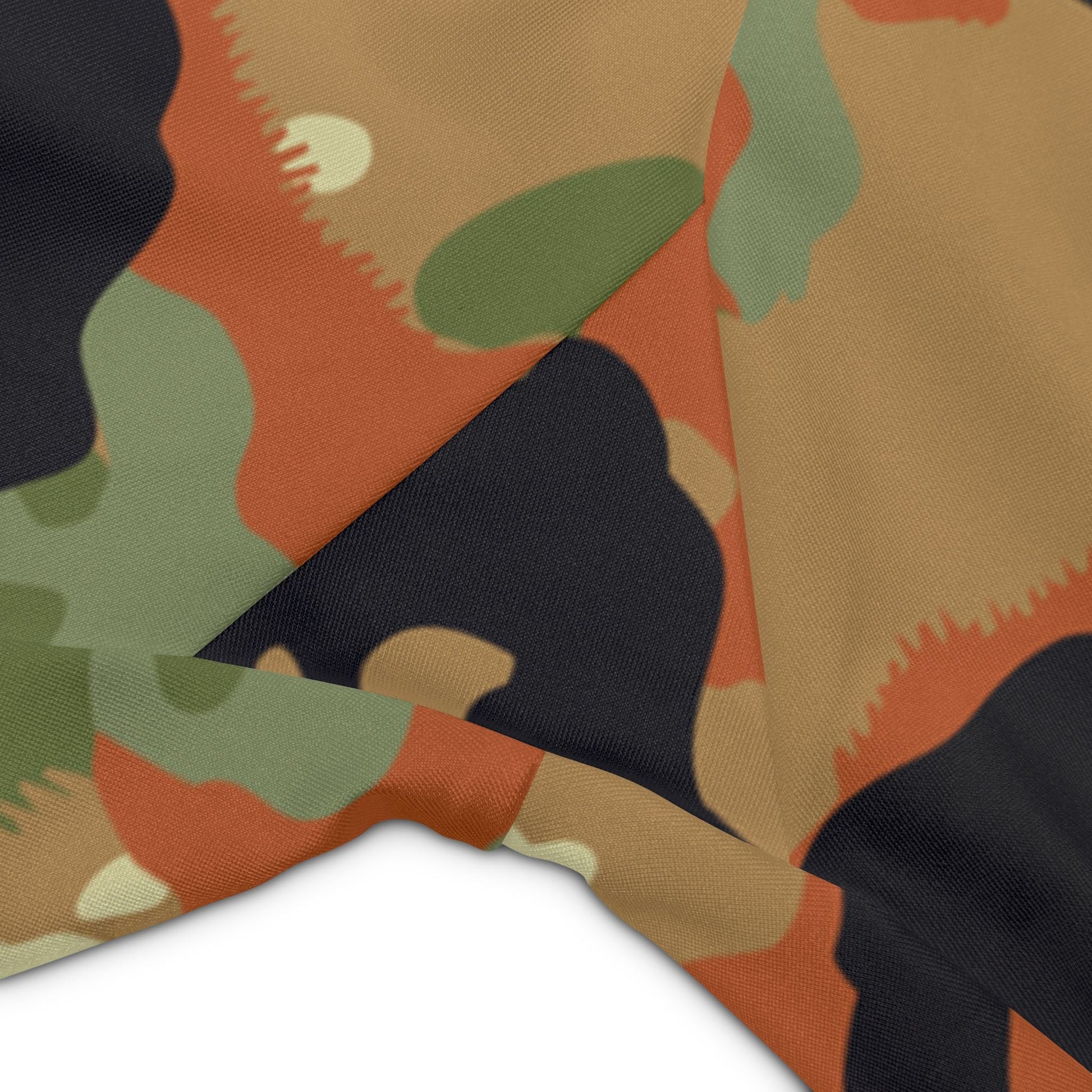 Leibermuster Camo High-Rise Bike Shorts - Concealing Coloration