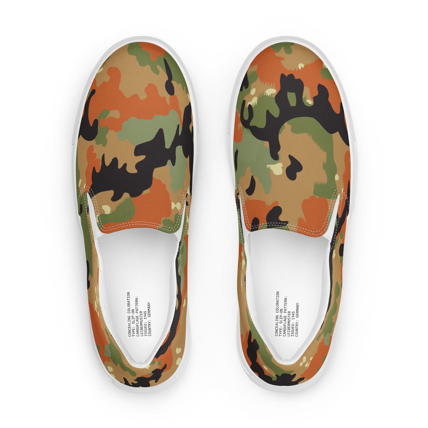 Leibermuster Camo Men's Slip-On Sneaker