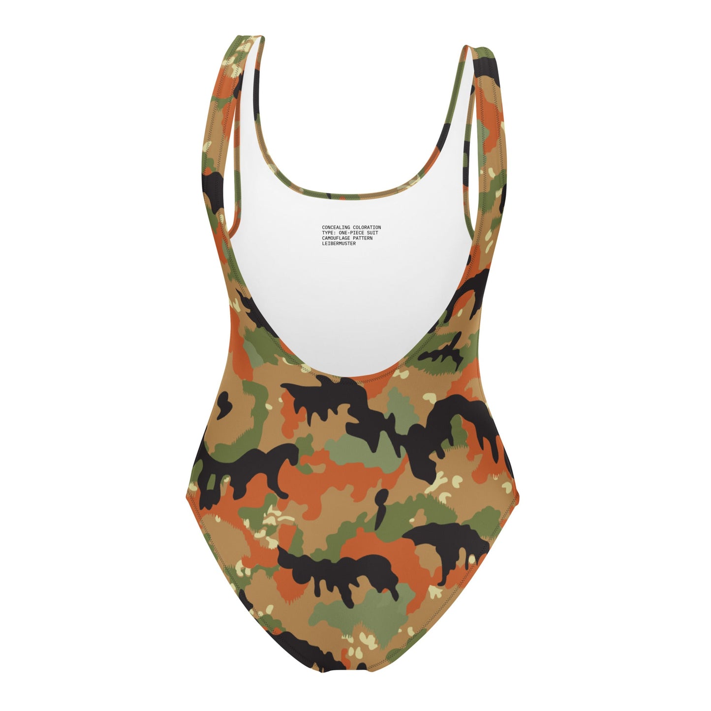 Leibermuster Camo One-Piece Swimsuit