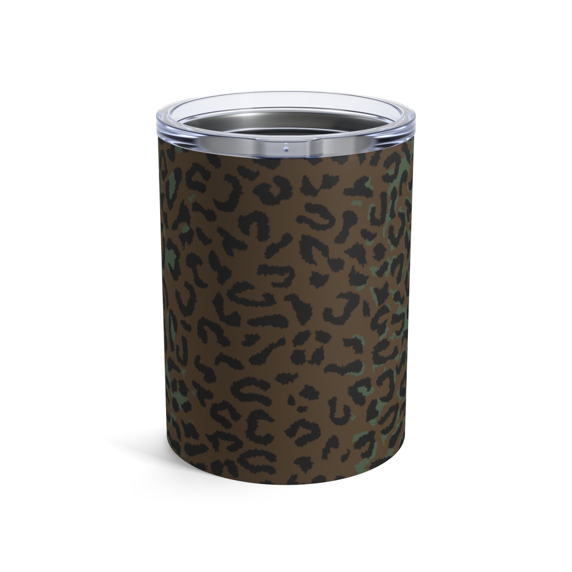 Leopard Spot Camo 10oz Tumbler - Concealing Coloration