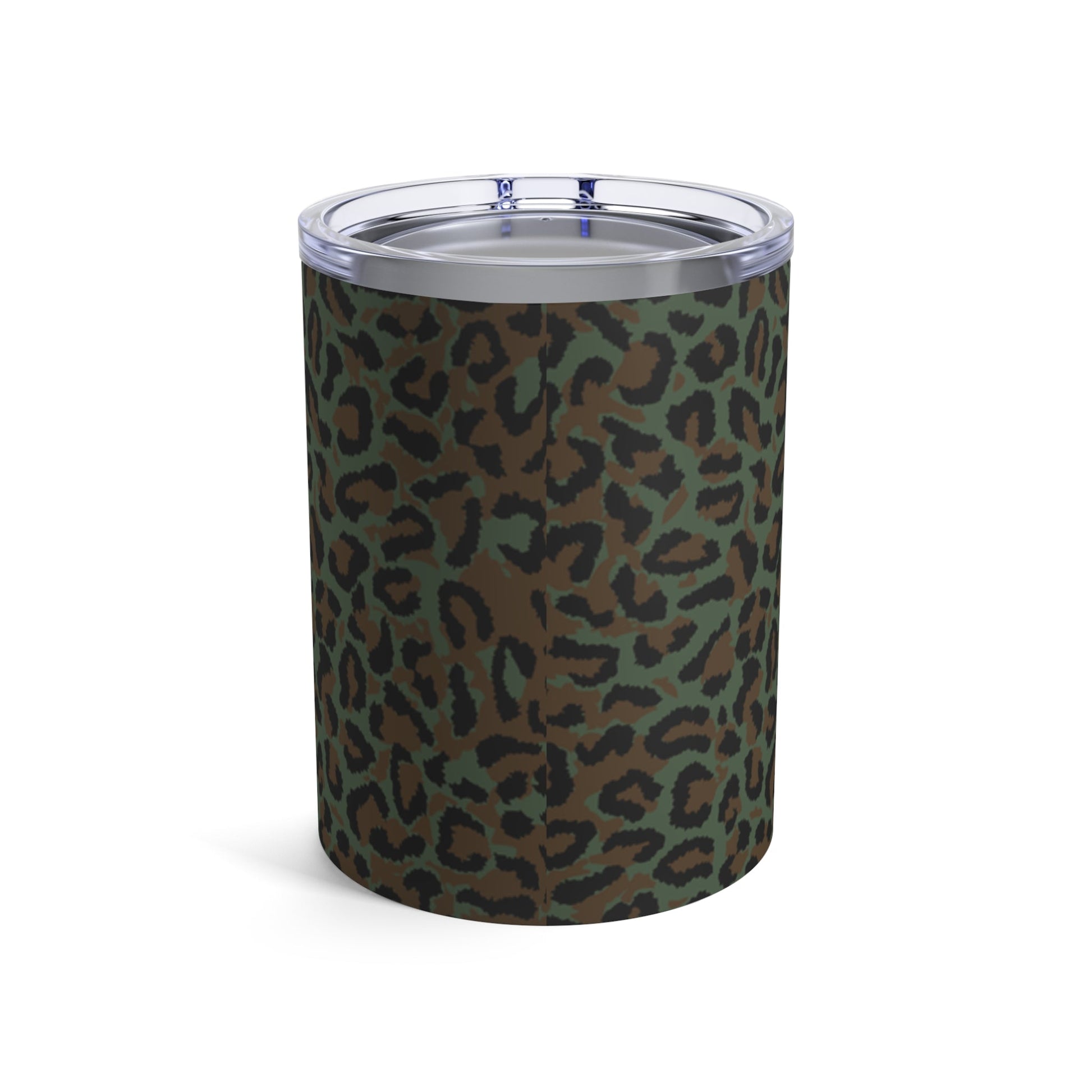 Leopard Spot Camo 10oz Tumbler - Concealing Coloration