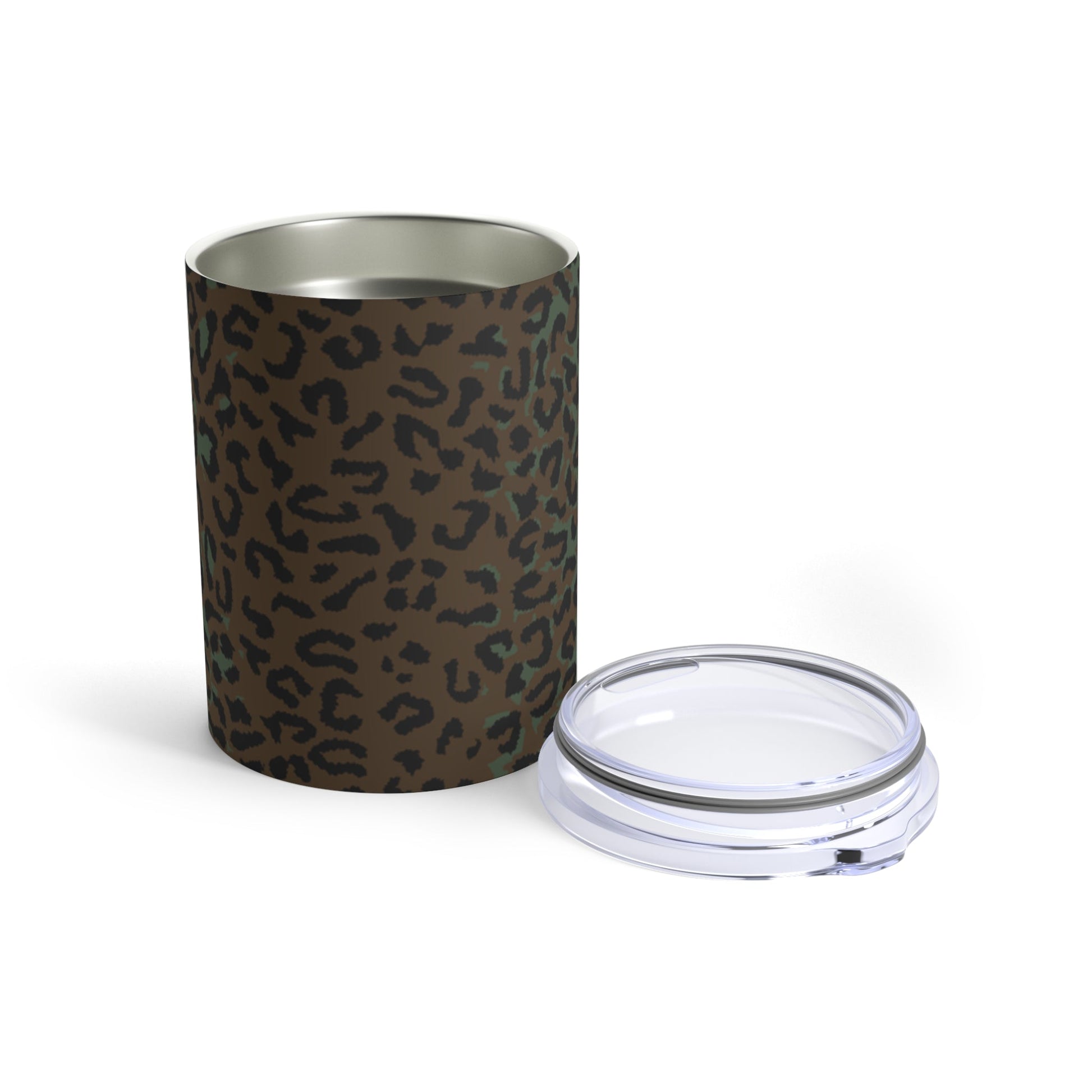 Leopard Spot Camo 10oz Tumbler - Concealing Coloration