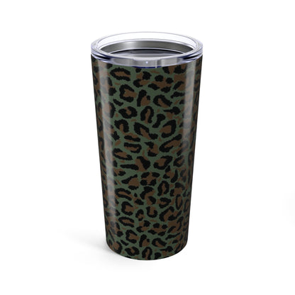 Leopard Spot Camo 20oz Tumbler - Concealing Coloration