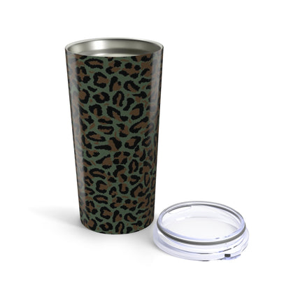 Leopard Spot Camo 20oz Tumbler - Concealing Coloration