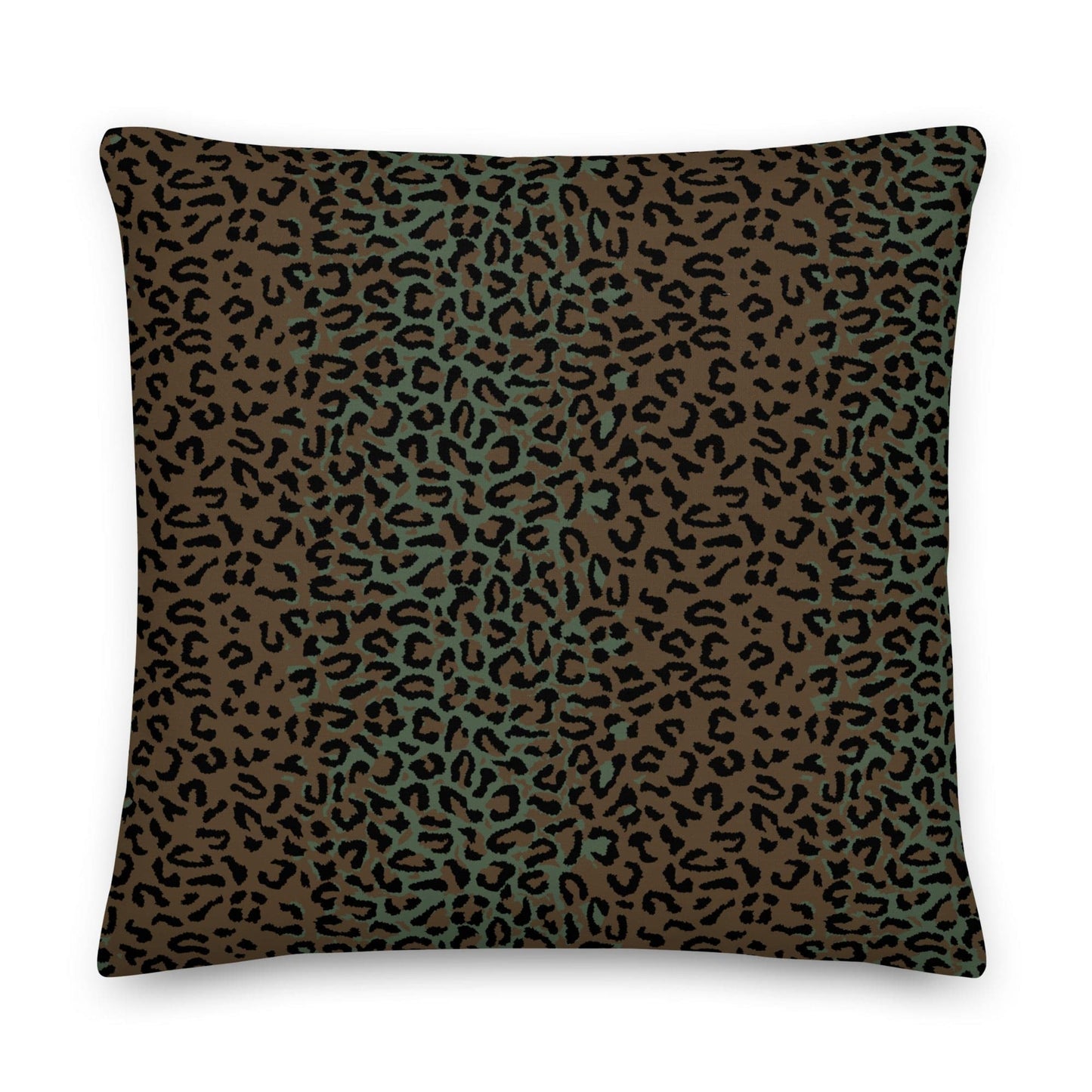 Leopard Spot Camo 22" Throw Pillow