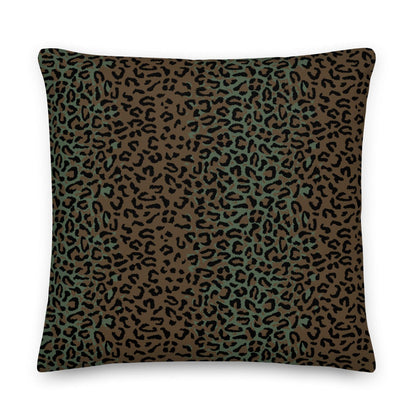 Leopard Spot Camo 22" Throw Pillow