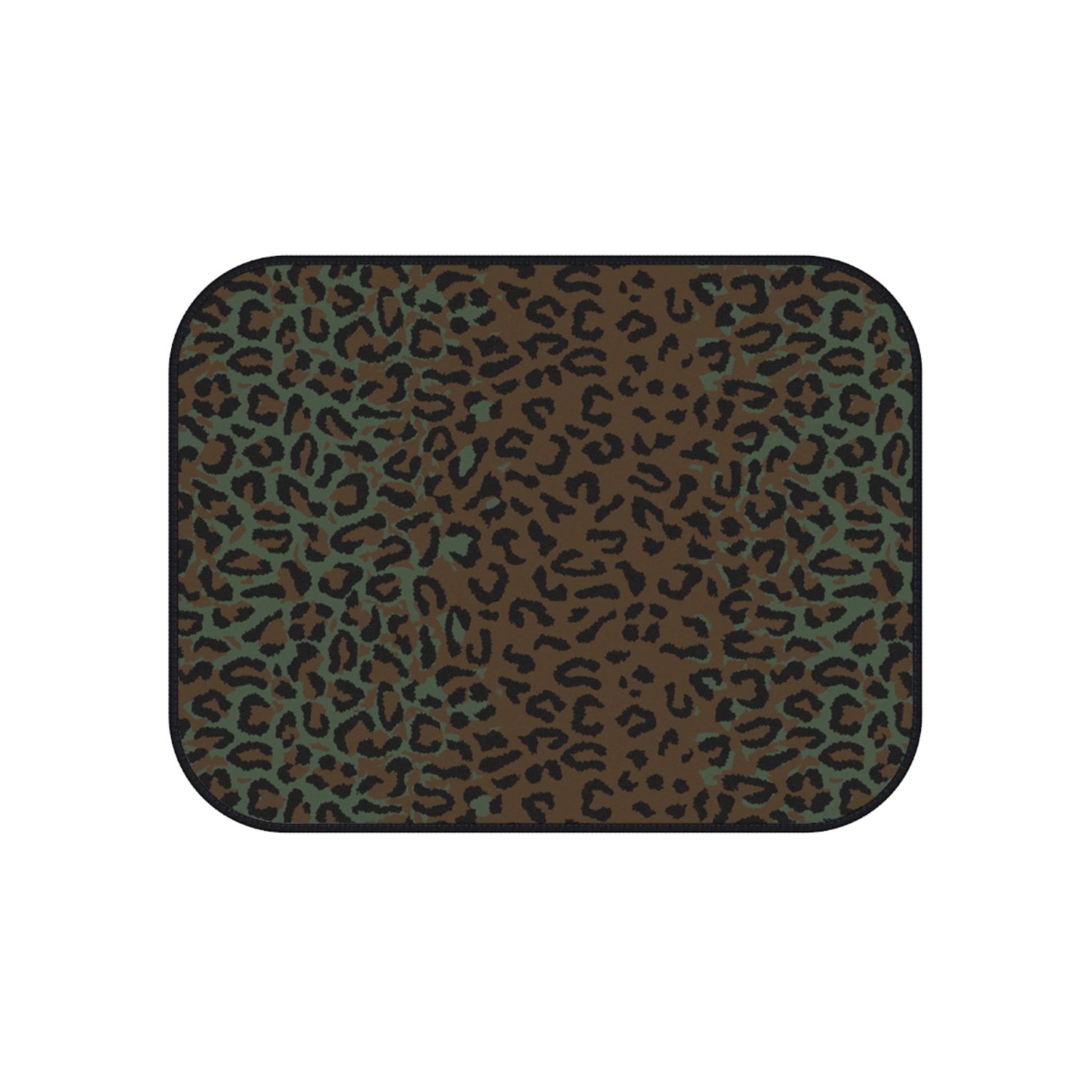 Leopard Spot Camo All-Weather Car Mats (Set of 4) _ Concealing Coloration