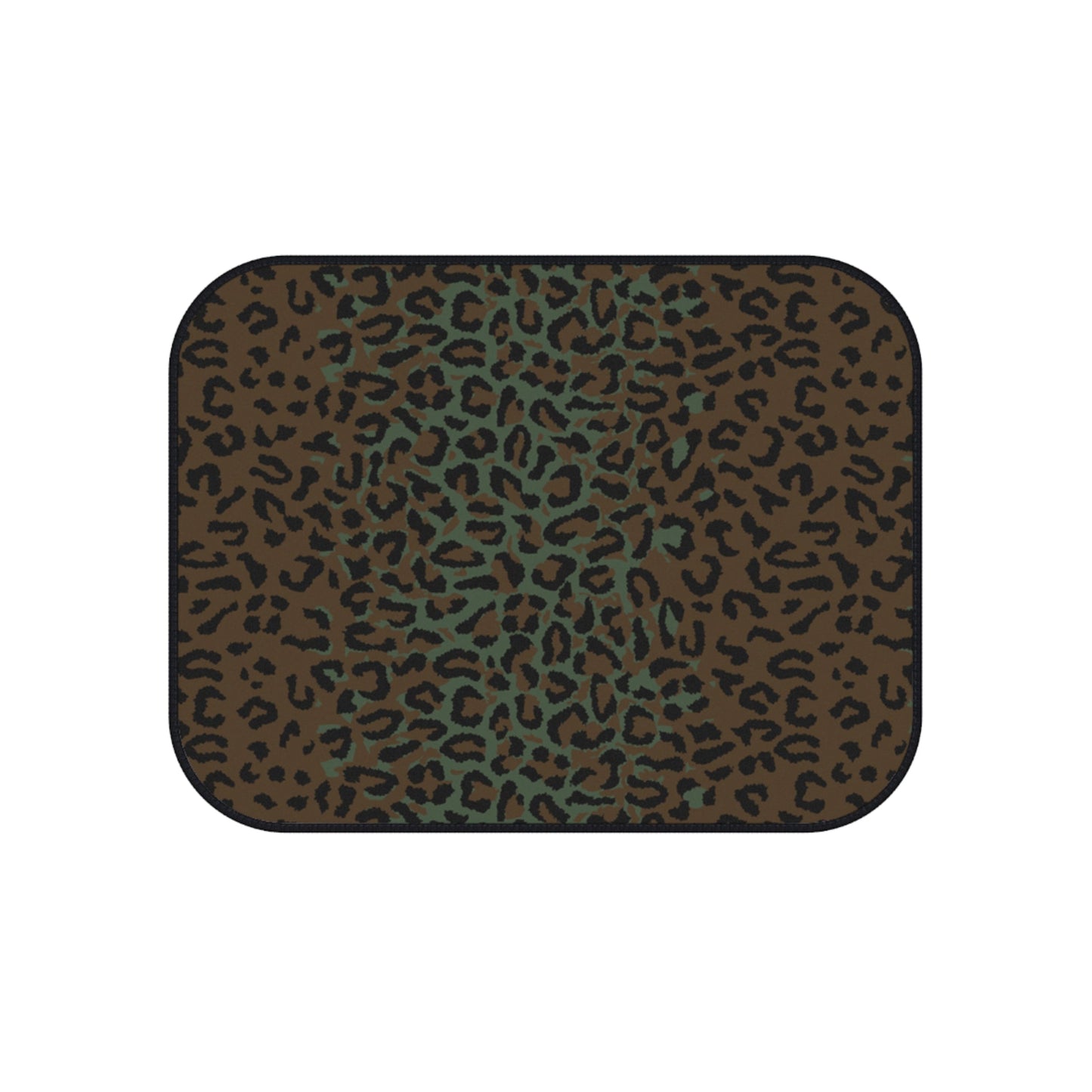 Leopard Spot Camo All-Weather Car Mats (Set of 4) _ Concealing Coloration